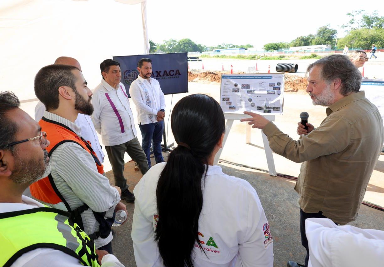 Supervisa Salomón Jara transformación del Aeropuerto Internacional de Puerto Escondido Supervisa Salomón Jara transformación del Aeropuerto Internacional de Puerto Escondido