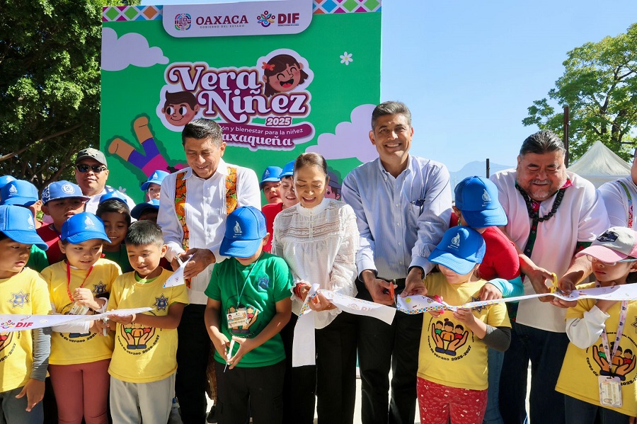Inaugura DIF Oaxaca el festival VeraNiñez 2025 en el Parque Primavera Oaxaqueña