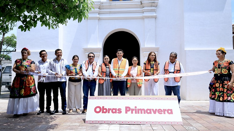 Inaugura Salomón Jara Obras Primavera por más de 25 mdp en El Espinal Inaugura Salomón Jara Obras Primavera por más de 25 mdp en El Espinal