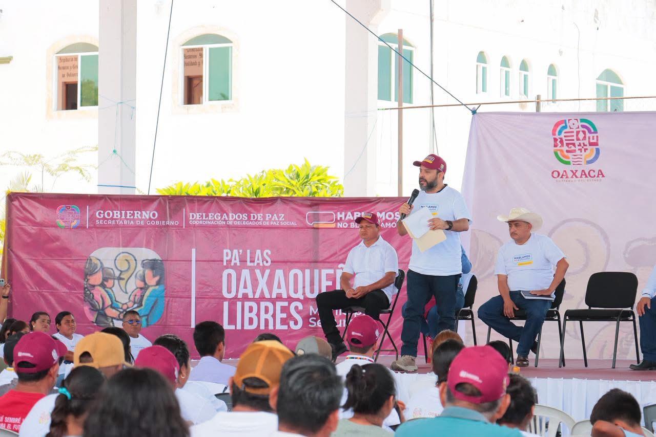 Arranca Gobierno de Oaxaca Programa Estatal de Paz en Santa María Tonameca Arranca Gobierno de Oaxaca Programa Estatal de Paz en Santa María Tonameca