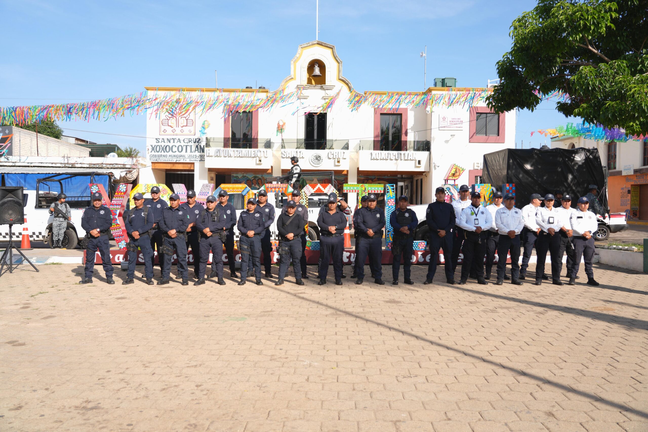 Xoxocotlán y Guardia Nacional unen esfuerzos por la cultura cívica Xoxocotlán y Guardia Nacional unen esfuerzos por la cultura cívica