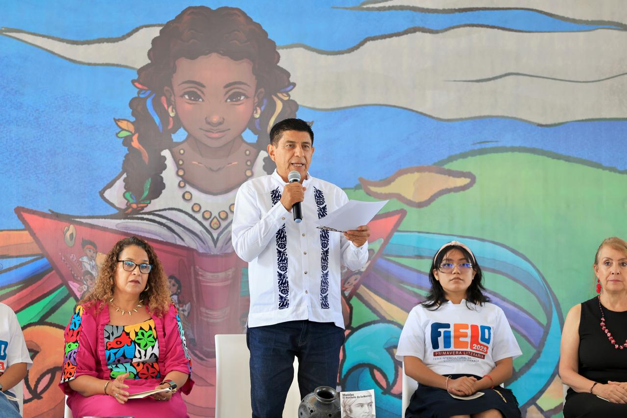 Fomento a la Lectura, estrategia de la Primavera Oaxaqueña que acerca el conocimiento a los pueblos y comunidades: Salomón Jara