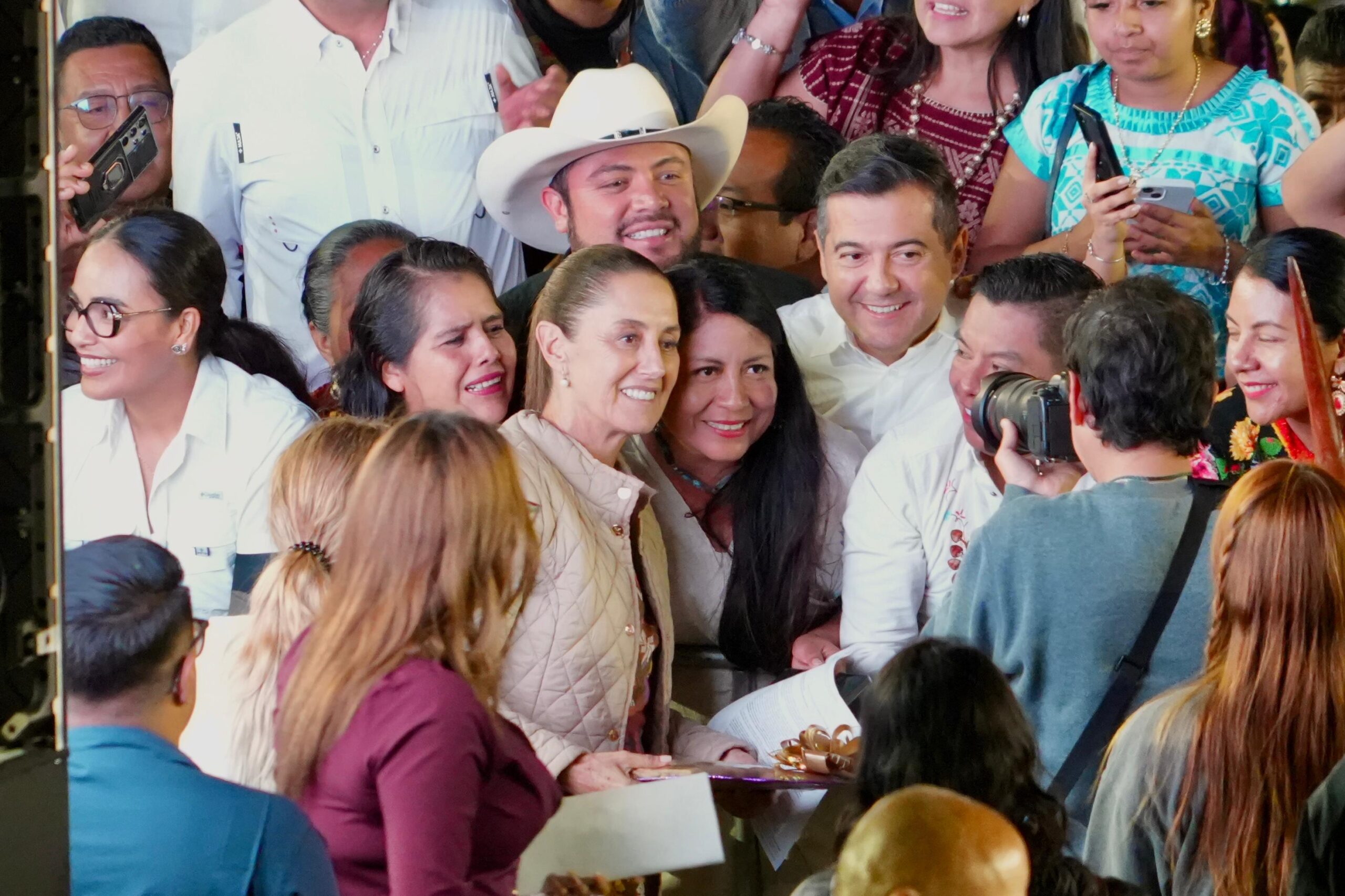 Gobierno de Sheinbaum impulsa desarrollo de Oaxaca, reconoce Nancy Benítez
