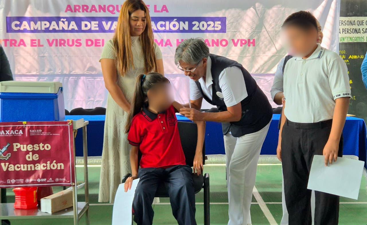 Inaugura SSO Campaña de Vacunación contra el Virus del Papiloma Humano