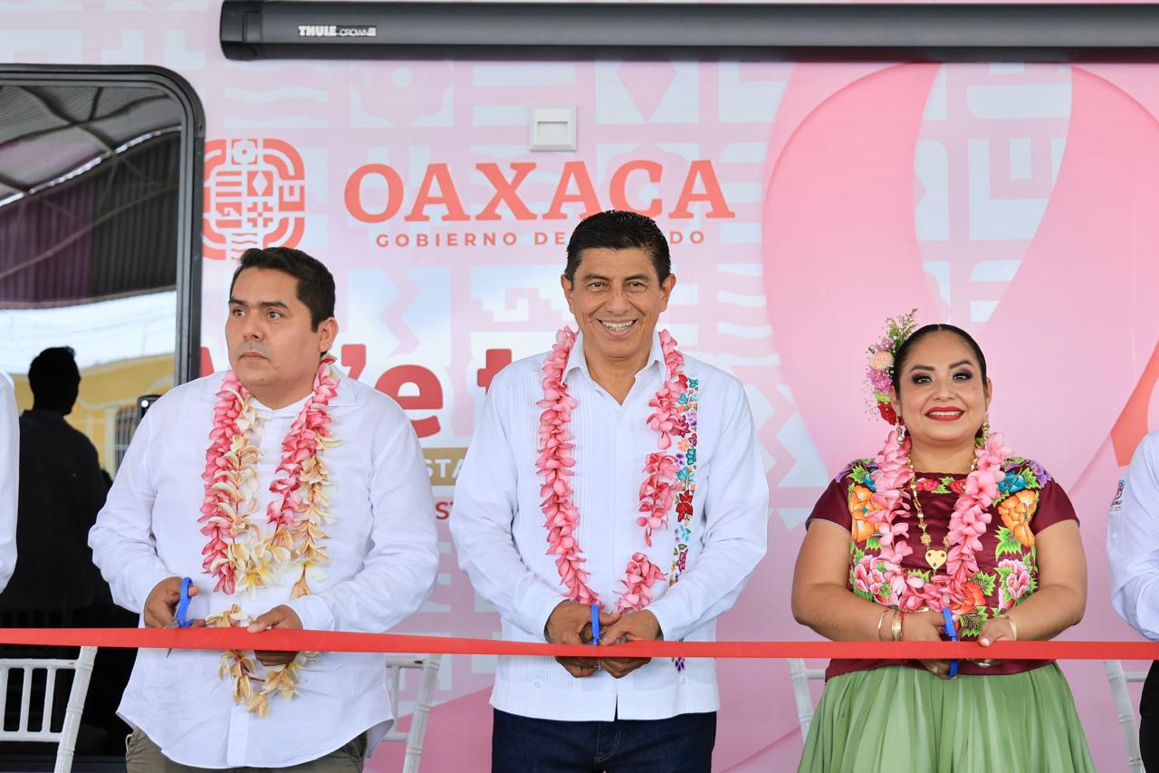 Lleva Salomón Jara salud integral a 44 municipios del Istmo y Costa con jornadas Ve’e Tata