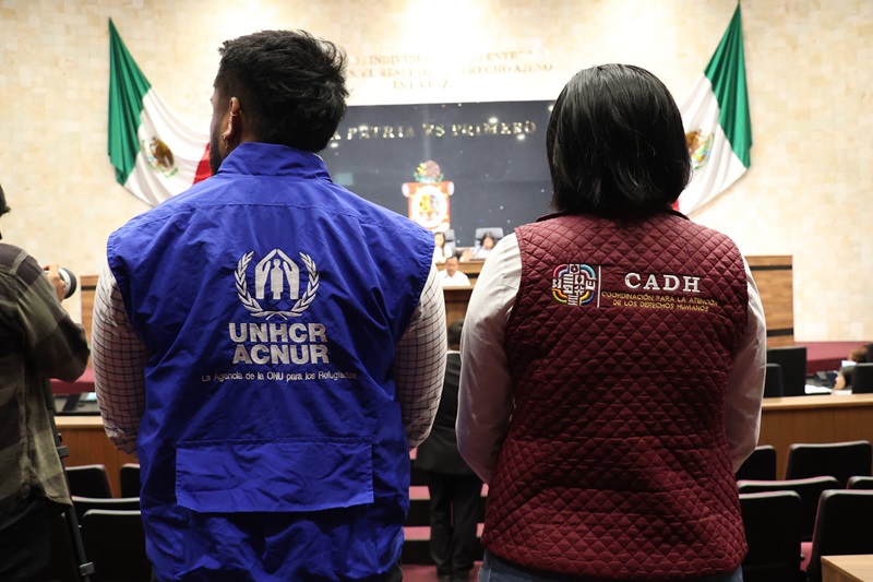 Reconoce relatora especial de la ONU al Gobierno de Oaxaca aprobación de la ley sobre desplazamiento forzado interno en la entidad