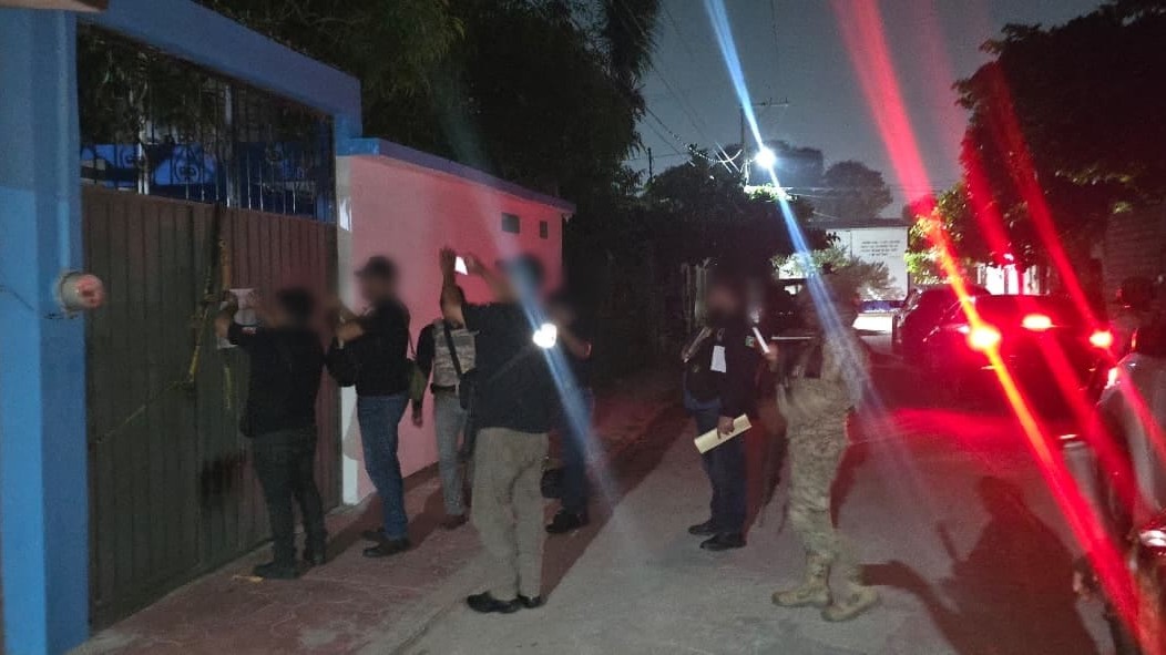Con Operación Sable, Fiscalía de Oaxaca realiza cateo en la región del Istmo de Tehuantepec: detiene a una persona y asegura diversas dosis de drogas