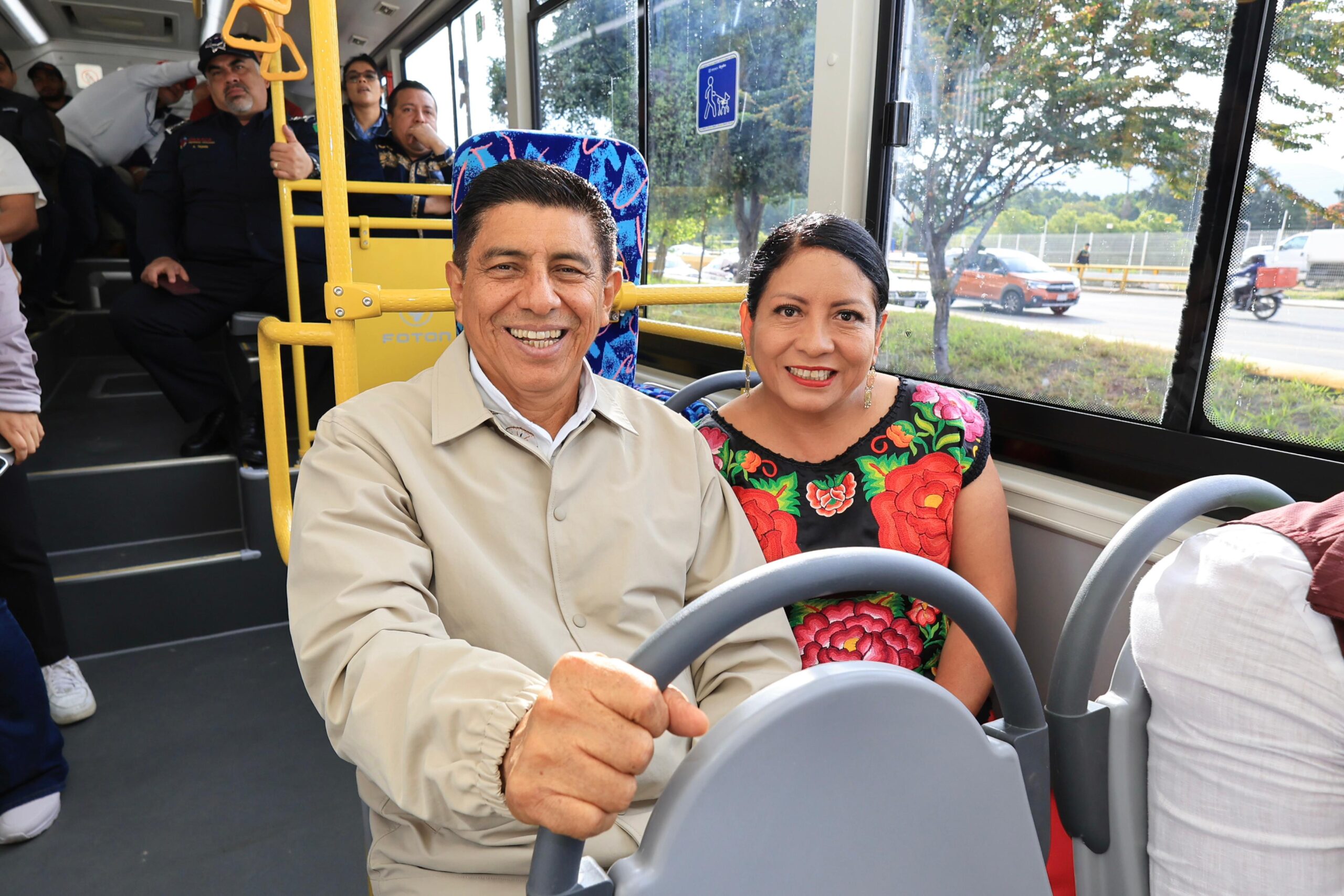 Xoxocotlán estrena ruta troncal del Binni Bus por una movilidad eficiente y sustentable