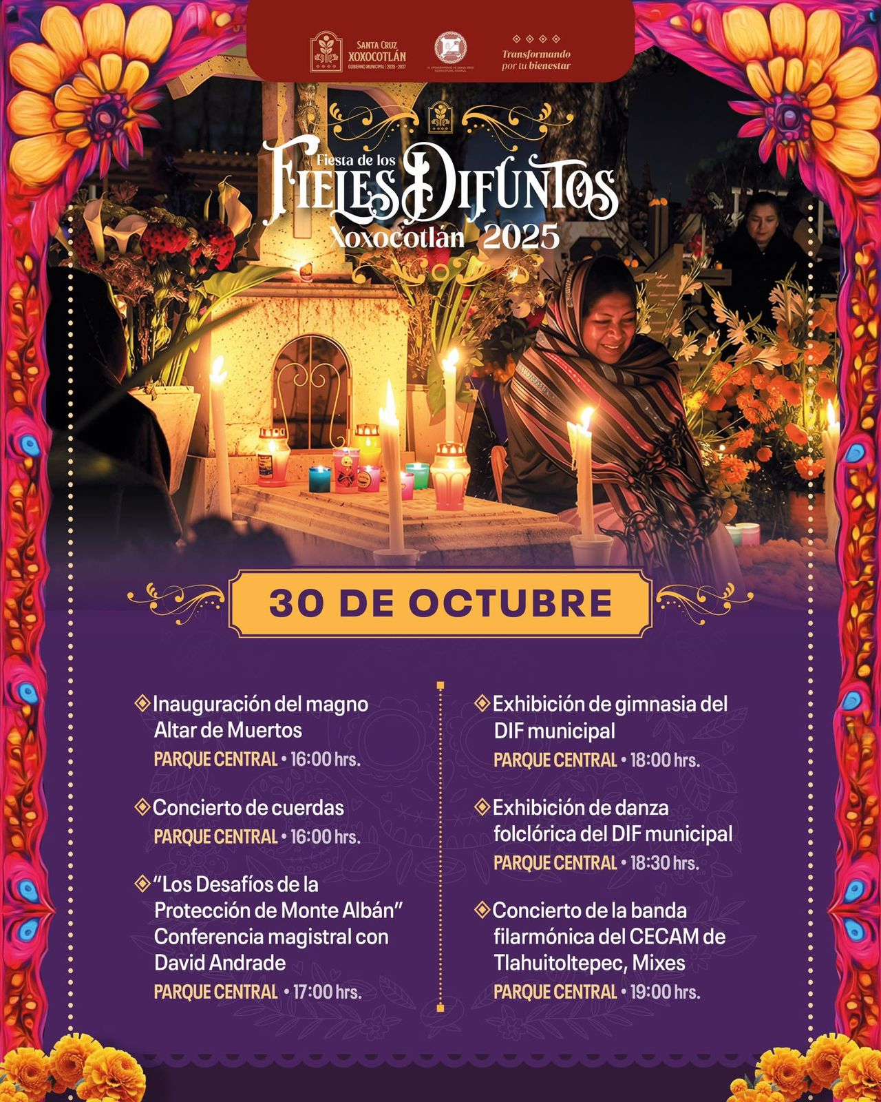 Banda Filarmónica del CECAM engalanará fiestas de los Fieles Difuntos en Xoxocotlán Banda Filarmónica del CECAM engalanará fiestas de los Fieles Difuntos en Xoxocotlán