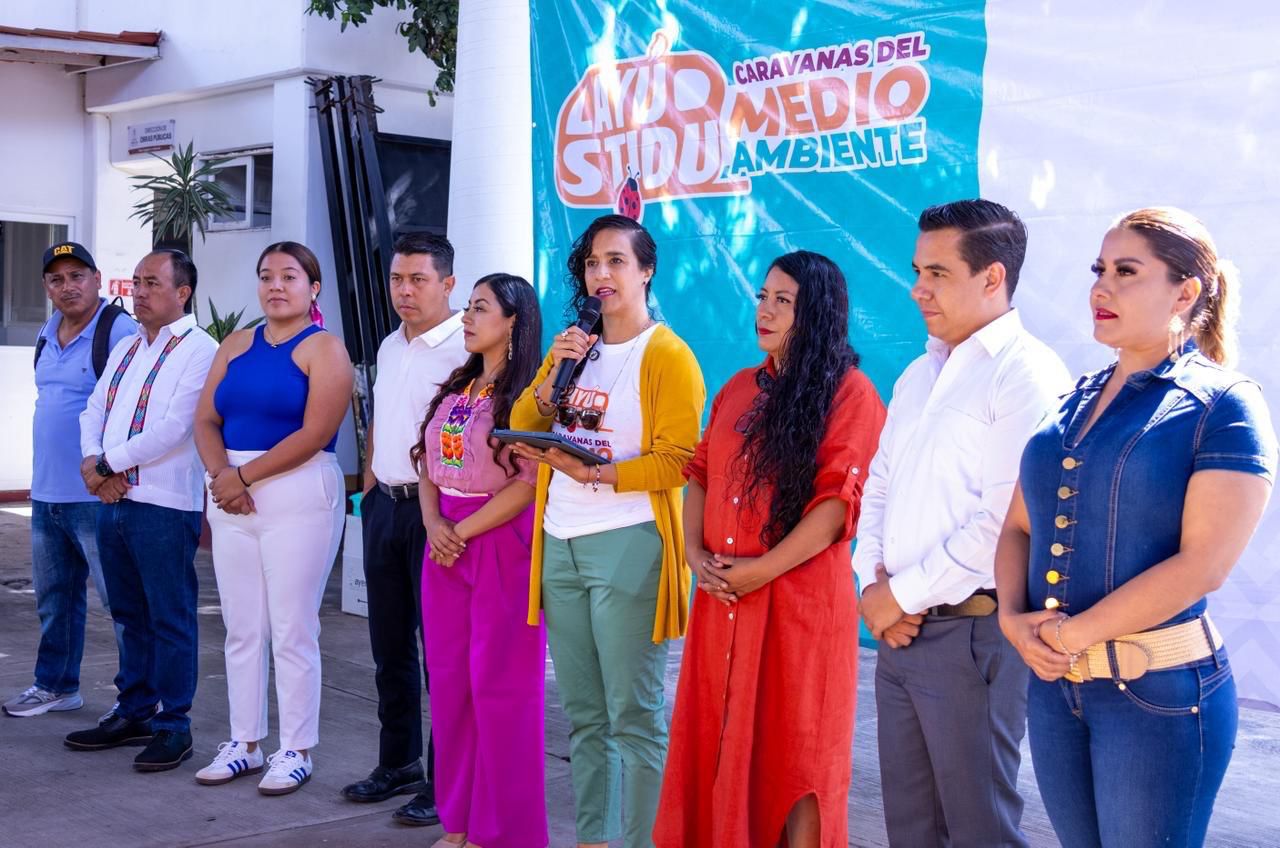 Contribuye Caravana del Medio Ambiente “Layú Stidu” a mejorar entorno natural de Santa Cruz Xoxocotlán