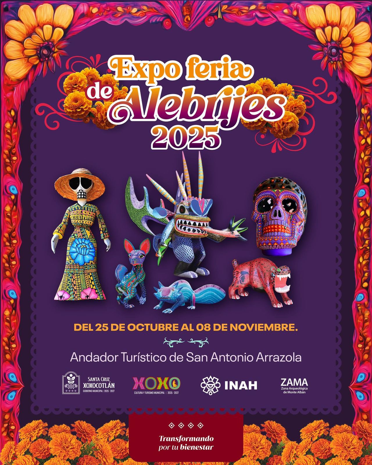Fiesta de los Fieles Difuntos: vive la magia de los alebrijes en la Feria de Arrazola Fiesta de los Fieles Difuntos: vive la magia de los alebrijes en la Feria de Arrazola