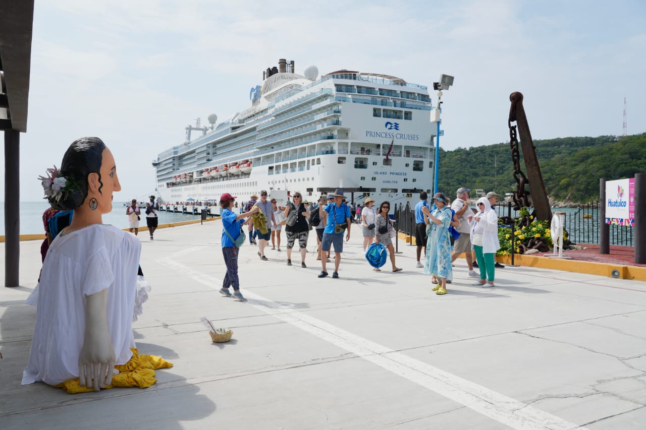 En lo que va de 2025, cruceros generan más de 30 mdp en Bahías de Huatulco: Sectur Oaxaca En lo que va de 2025, cruceros generan más de 30 mdp en Bahías de Huatulco: Sectur Oaxaca