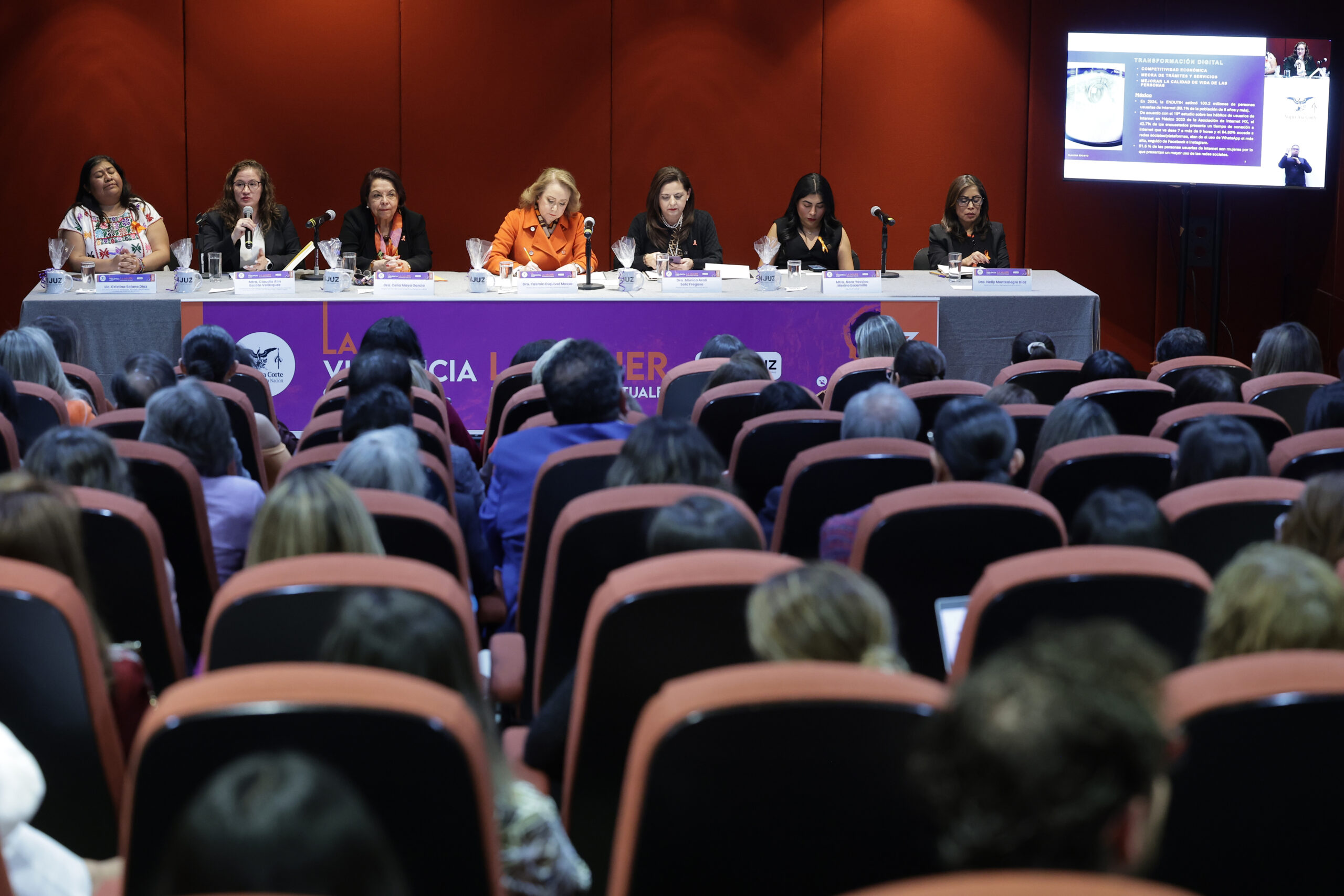 LA VIOLENCIA DIGITAL CRECE Y AFECTA PRINCIPALMENTE A MUJERES, NIÑAS Y ADOLESCENTES: MINISTRA YASMÍN ESQUIVEL MOSSA