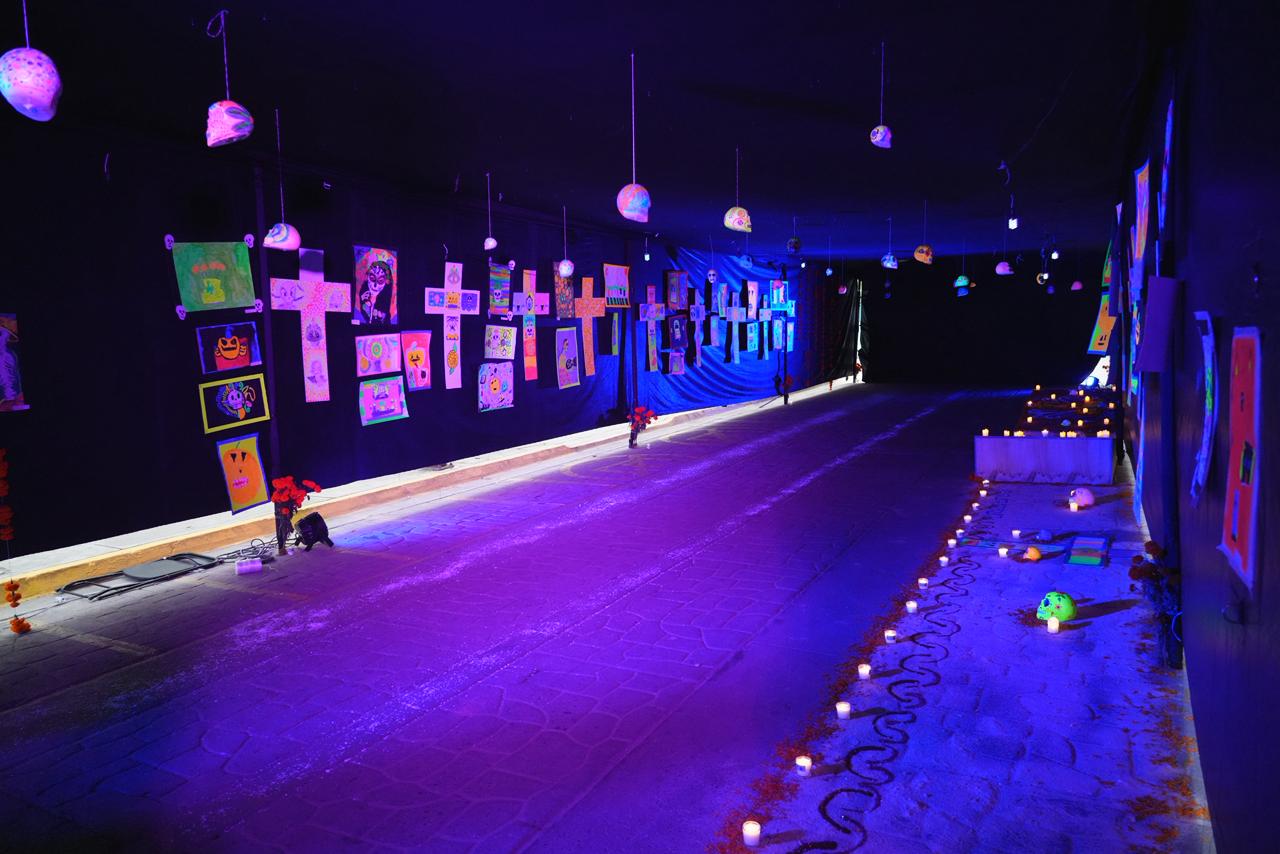 Arte, color y tradición en el “Camino al Mictlán” de Xoxocotlán Arte, color y tradición en el “Camino al Mictlán” de Xoxocotlán