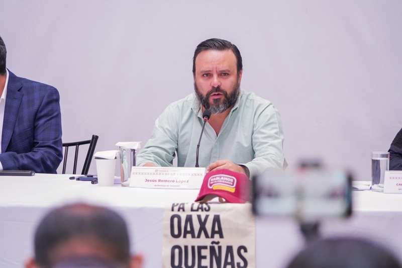 Con política de diálogo, Oaxaca avanza en la construcción de paz y gobernabilidad: Jesús Romero