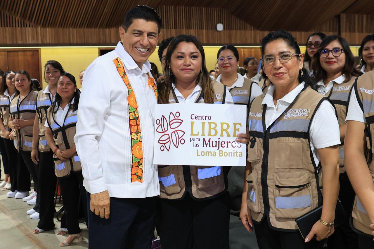 Destaca Salomón Jara inversión superior a 42 mdp en atención y prevención de la violencia contra las oaxaqueñas