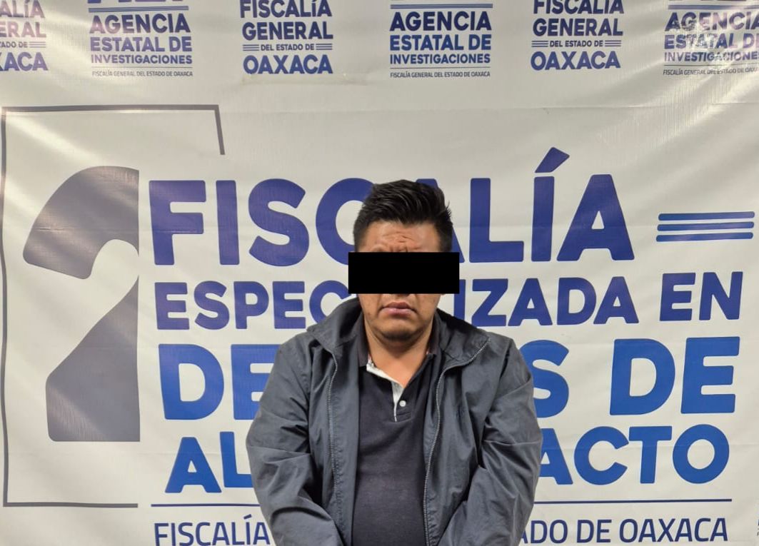 Fiscalía de Oaxaca detiene a N.G.A.C., alias “El Taz”, probable responsable por homicidio y abandono del cuerpo de la víctima en calles de la Colonia Jardín Fiscalía de Oaxaca detiene a N.G.A.C., alias “El Taz”, probable responsable por homicidio y abandono del cuerpo de la víctima en calles de la Colonia Jardín