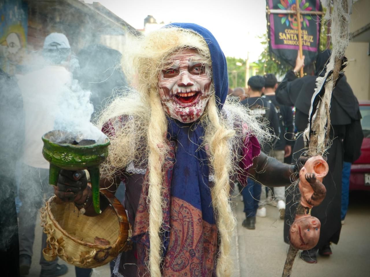 En la comparsa xoxeña, los muertos bailan y la vida se festeja En la comparsa xoxeña, los muertos bailan y la vida se festeja