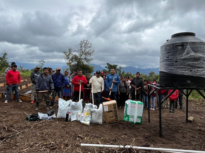 Fortalece DIF Oaxaca programas alimentarios con 40 huertos pedagógicos
