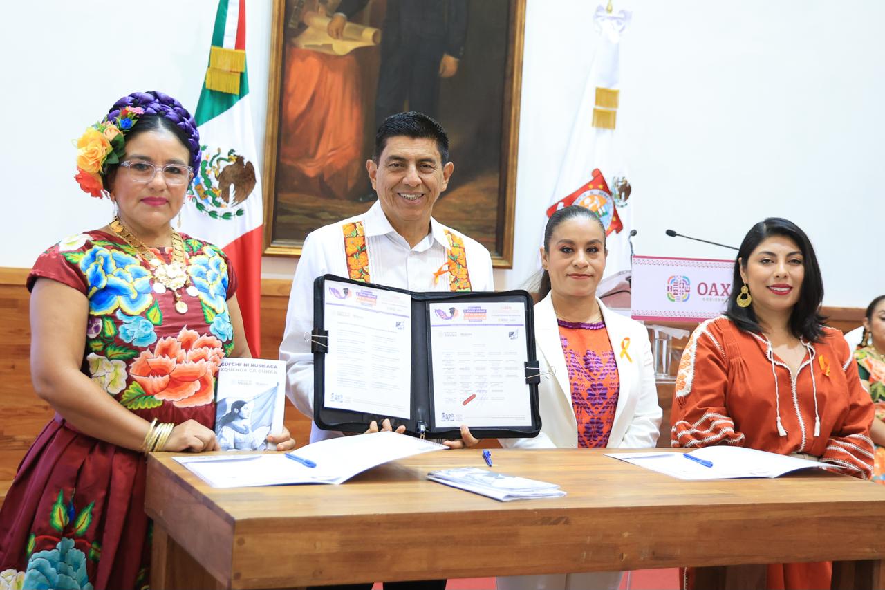 Se suma Gobierno de Oaxaca al Compromiso Nacional por la Vida, Felicidad y Respeto a las Mujeres para erradicar violencia de género Se suma Gobierno de Oaxaca al Compromiso Nacional por la Vida, Felicidad y Respeto a las Mujeres para erradicar violencia de género