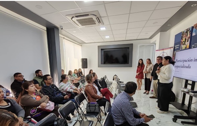 Poder Judicial de Oaxaca y UNICEF impulsan capacitación para el uso de la Sala de Audiencias para Personas en Condición de Vulnerabilidad