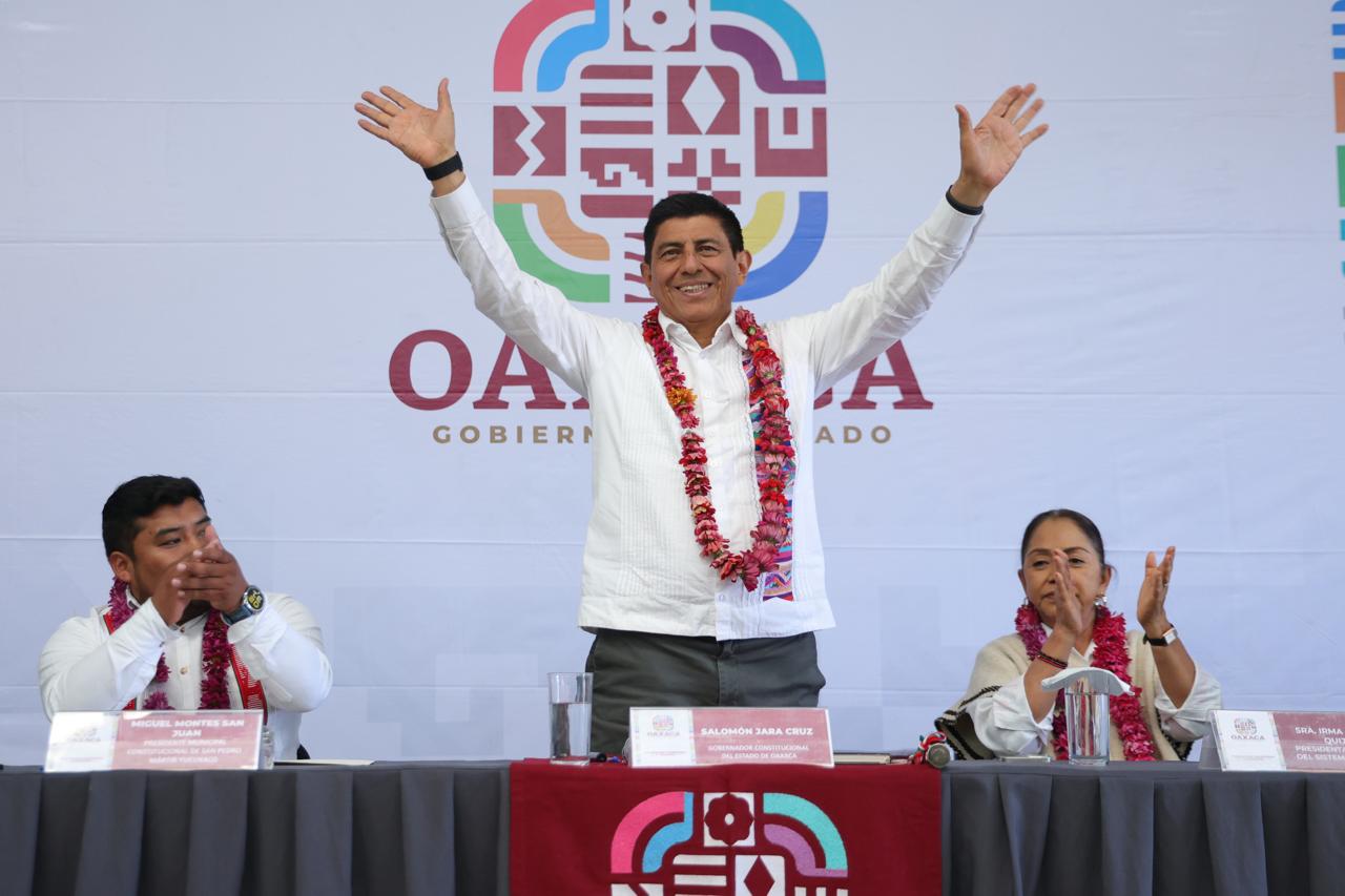 Mejora Primavera Oaxaqueña caminos de San Pedro Mártir Yucuxaco Mejora Primavera Oaxaqueña caminos de San Pedro Mártir Yucuxaco