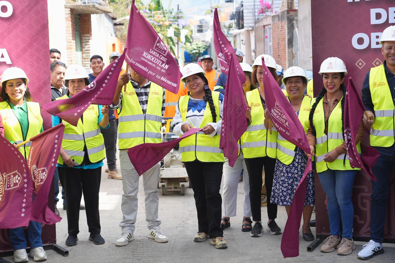 Refuerza Xoxocotlán servicios básicos con nuevas obras