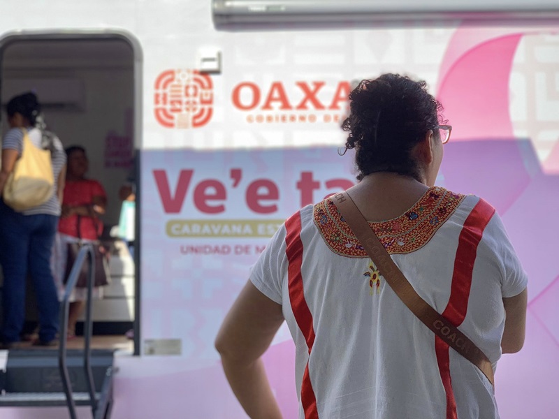 Con la estrategia de salud Ve’e Tata, Gobierno de Oaxaca supera las 13 mil mastografías realizadas Con la estrategia de salud Ve’e Tata, Gobierno de Oaxaca supera las 13 mil mastografías realizadas