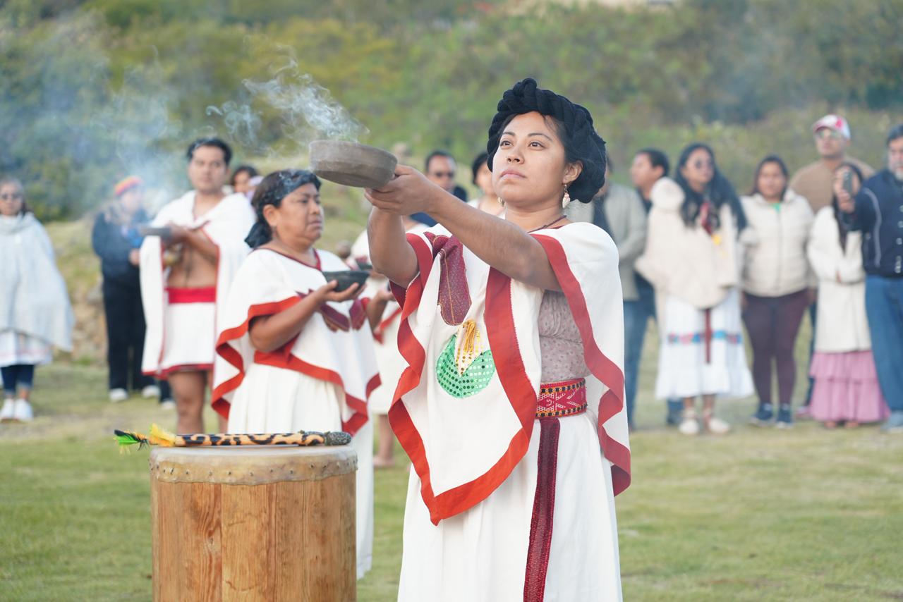 Un histórico ritual en Monte Albán, reafirma la identidad xoxeña Un histórico ritual en Monte Albán, reafirma la identidad xoxeña