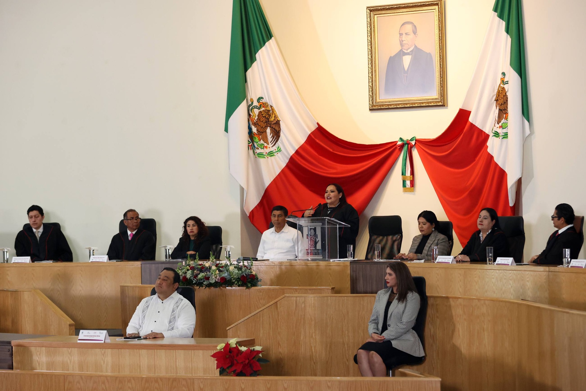 Presenta magistrada Erika Rodríguez Informe 2025 y  resultados de sus primeros 100 días al frente del TSJEO