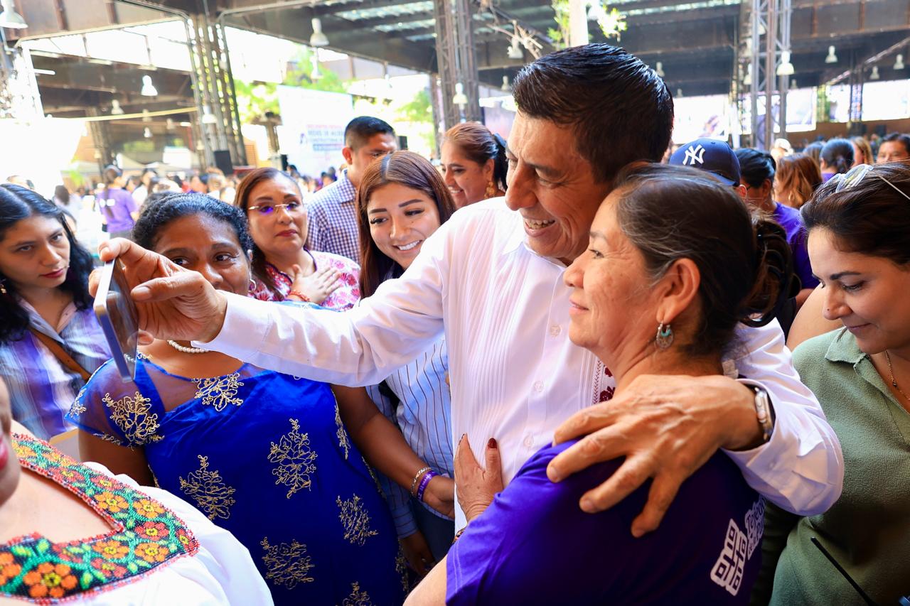 Fortalece Salomón Jara redes de mujeres para la seguridad, justicia, bienestar y paz en Oaxaca Fortalece Salomón Jara redes de mujeres para la seguridad, justicia, bienestar y paz en Oaxaca