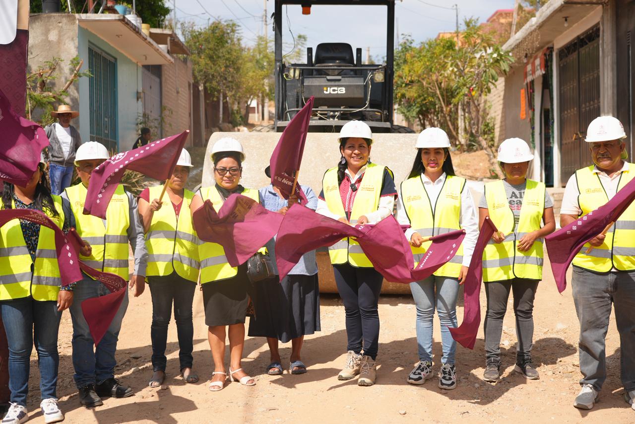 Fortalece Xoxocotlán abasto de agua e infraestructura social
