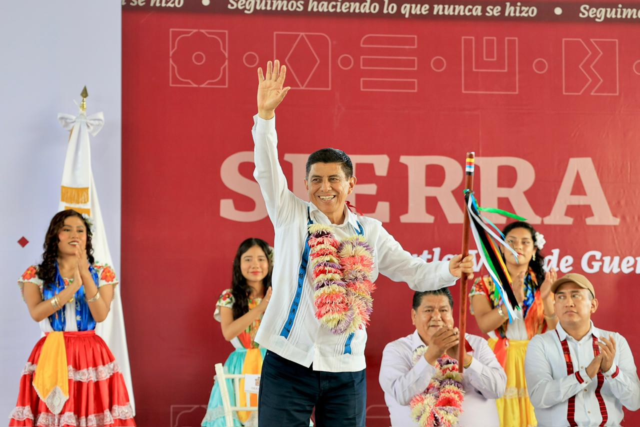 Con más de mil mdp en obras de infraestructura, Salomón Jara sienta las bases para un mejor futuro en la Sierra Sur