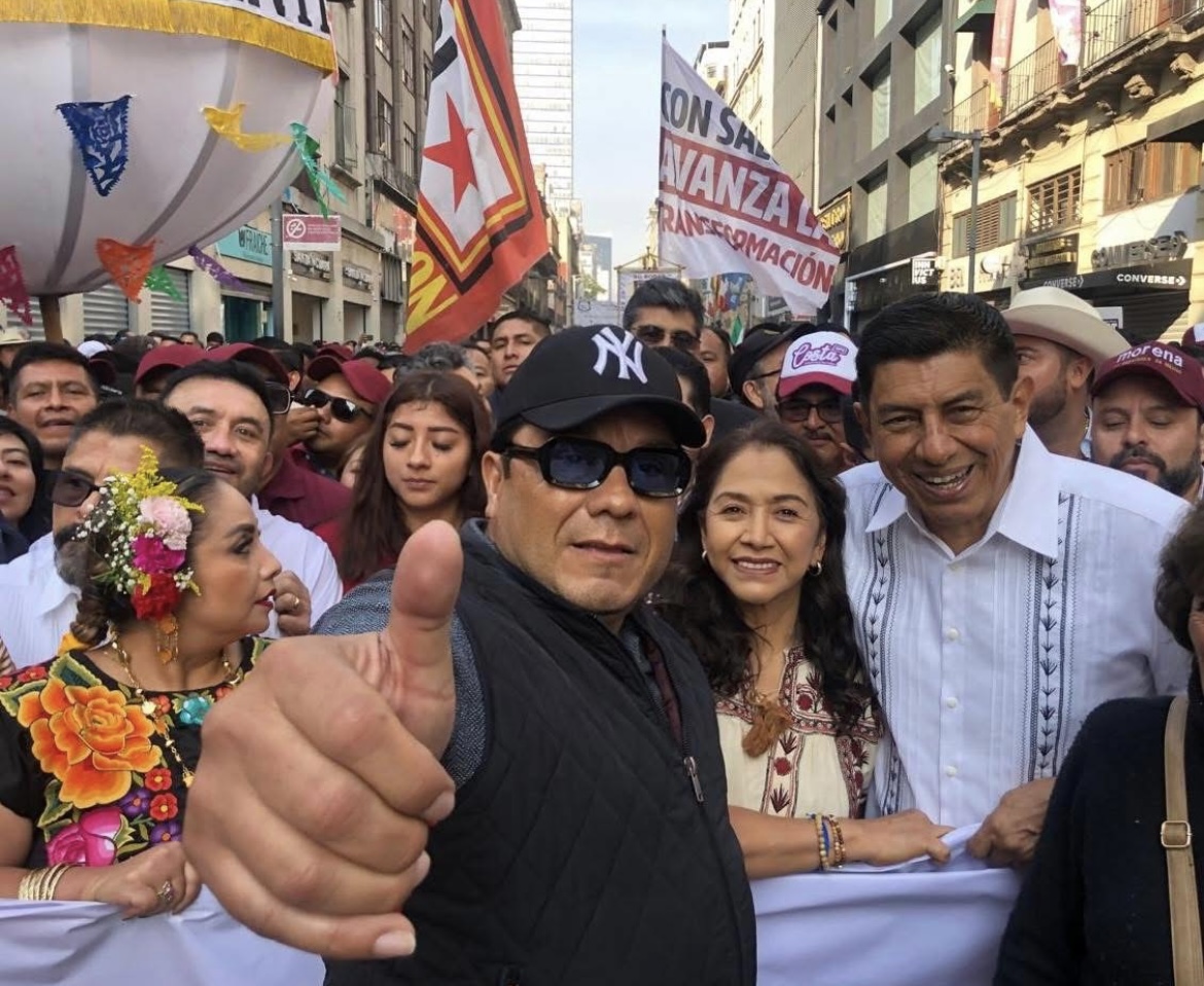 Celebra Salomón Jara junto al pueblo de Oaxaca siete años del humanismo mexicano con la Cuarta Transformación
