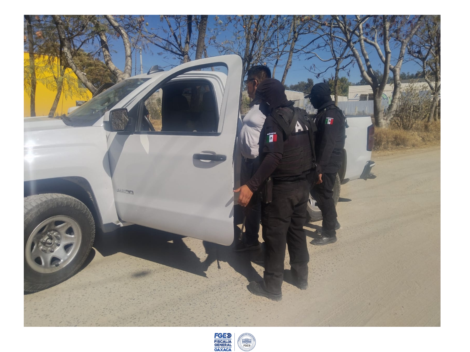 Realizan cateos, filtros de seguridad y más de 150 elementos en operativo permanente en el corredor Ejutla-Ocotlán-Miahuatlán para inhibir conductas delictivas: Fiscalía de Oaxaca