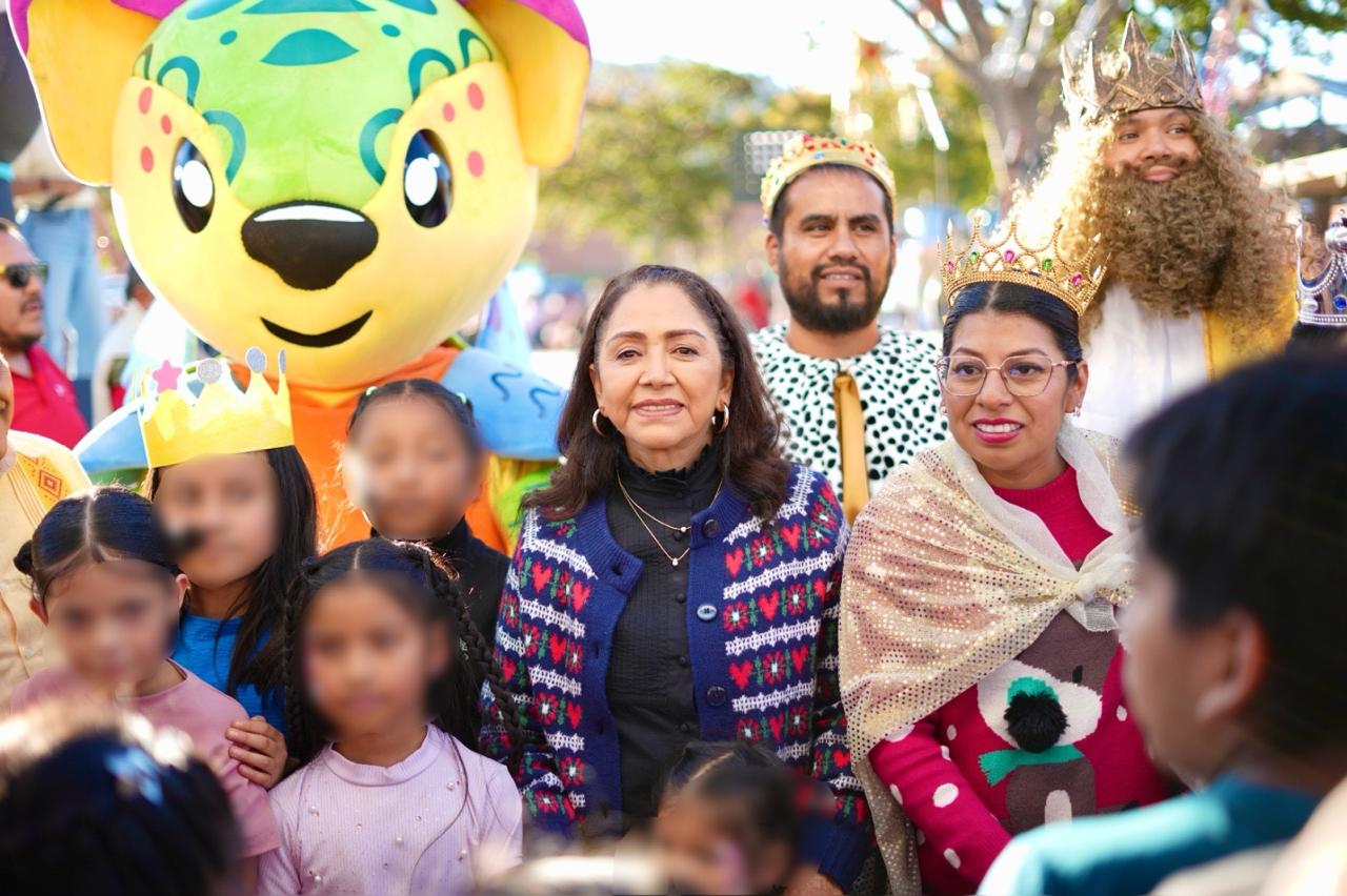 Celebran niñez y adolescencia la Diverti Reyes en el Parque Primavera Oaxaqueña Cho Ndobá