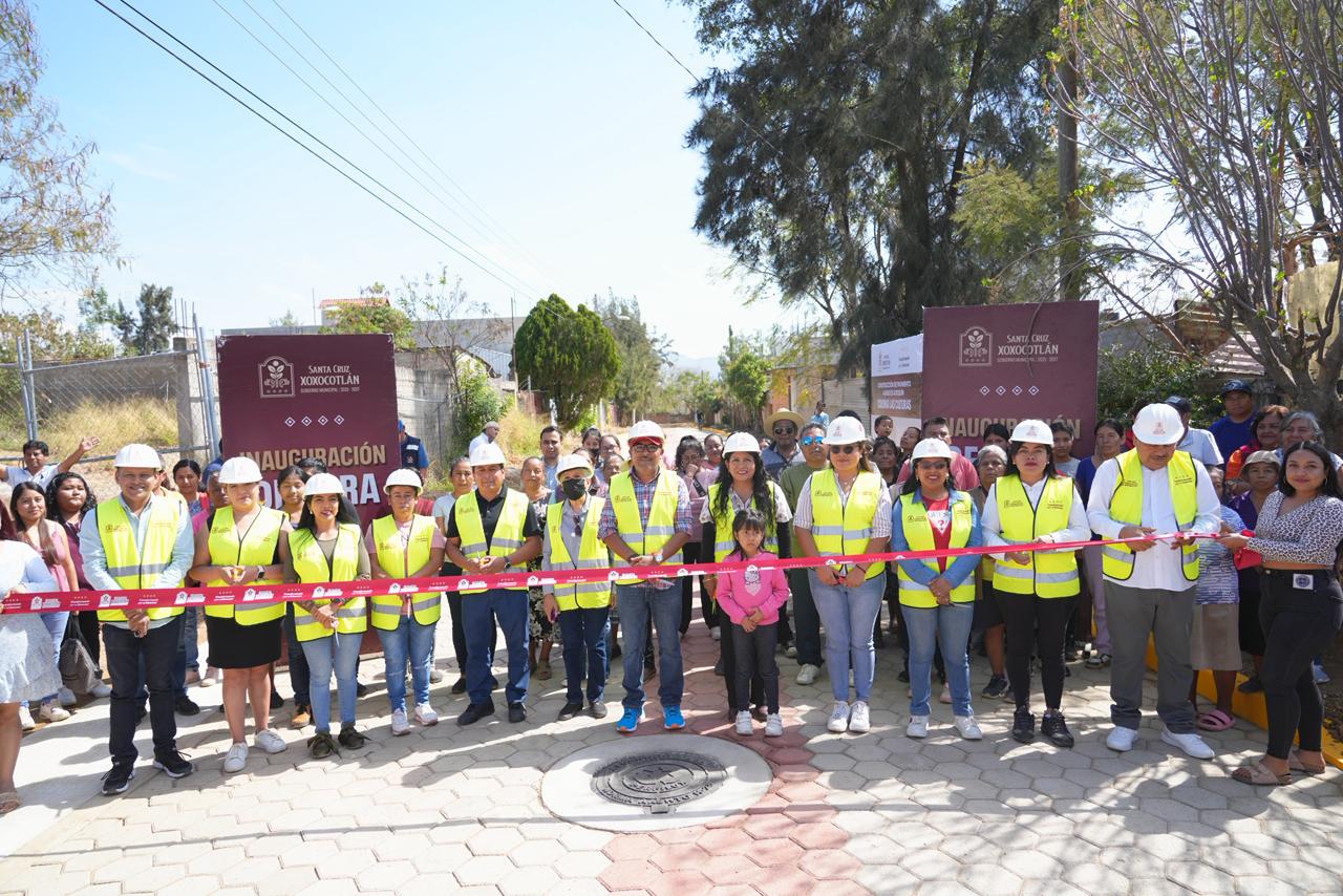 Nancy Benítez arranca el año con obras que transforman Xoxocotlán Nancy Benítez arranca el año con obras que transforman Xoxocotlán