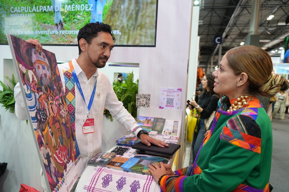 Oaxaca presente en la Fitur 2026 de España con muestra de la Guelaguetza