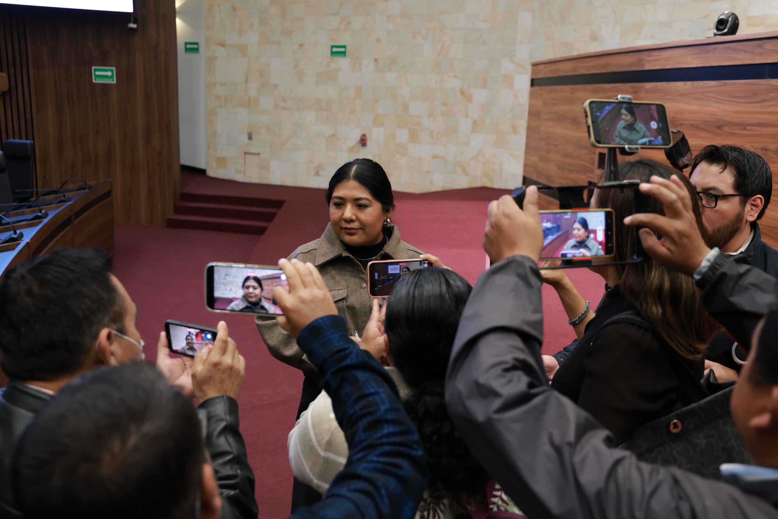 Presidenta de la Jucopo, Tania Caballero Navarro, llama a la ciudadanía a informarse y participar en la revocación de mandato