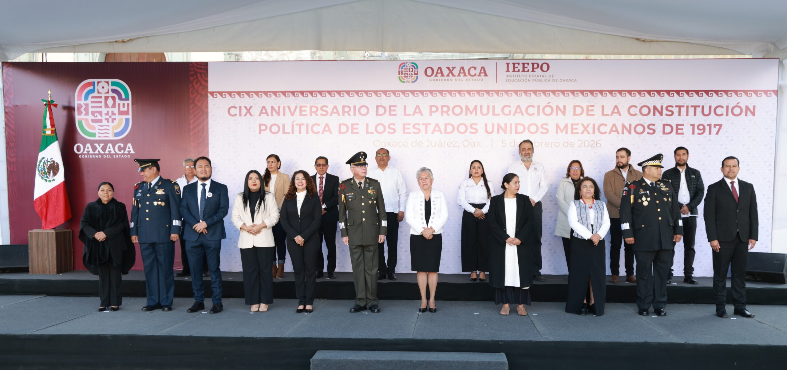 Diputadas de la LXVI Legislatura conmemoran el CIX Aniversario de la Constitución Mexicana