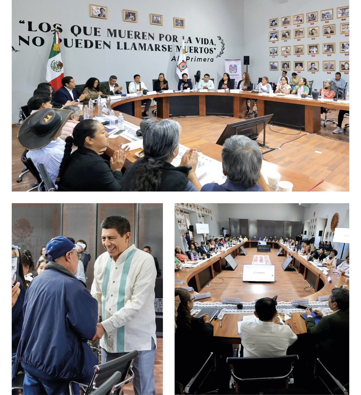 Entrega Salomón Jara 60 perfiles genéticos en la búsqueda de personas desaparecidas