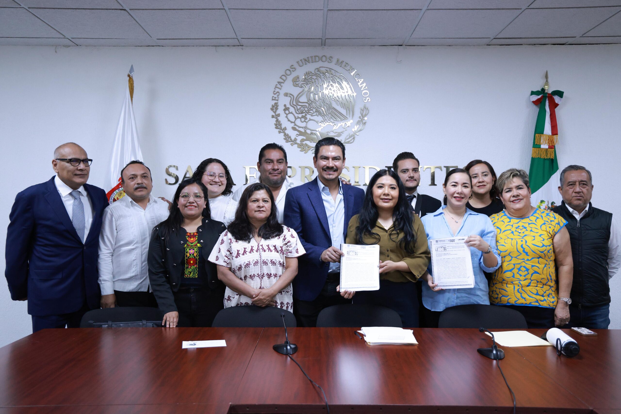 Recibe Congreso del Estado iniciativa del municipio de Oaxaca de Juárez para reducir impuestos en beneficio de la ciudadanía