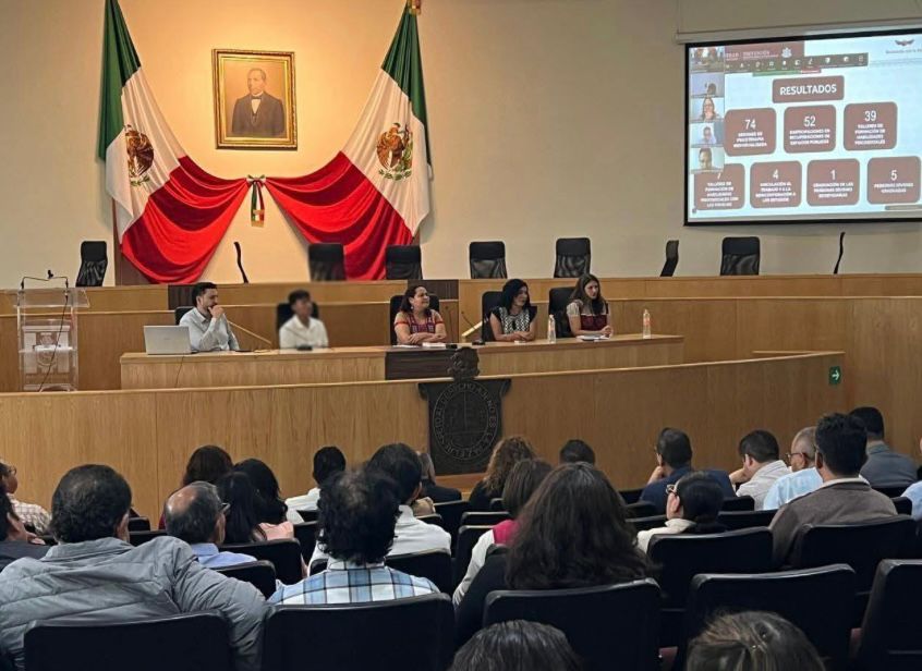Presentan a juezas y jueces del Poder Judicial del Estado el programa federal “Reconecta con la Paz” Presentan a juezas y jueces del Poder Judicial del Estado el programa federal “Reconecta con la Paz”