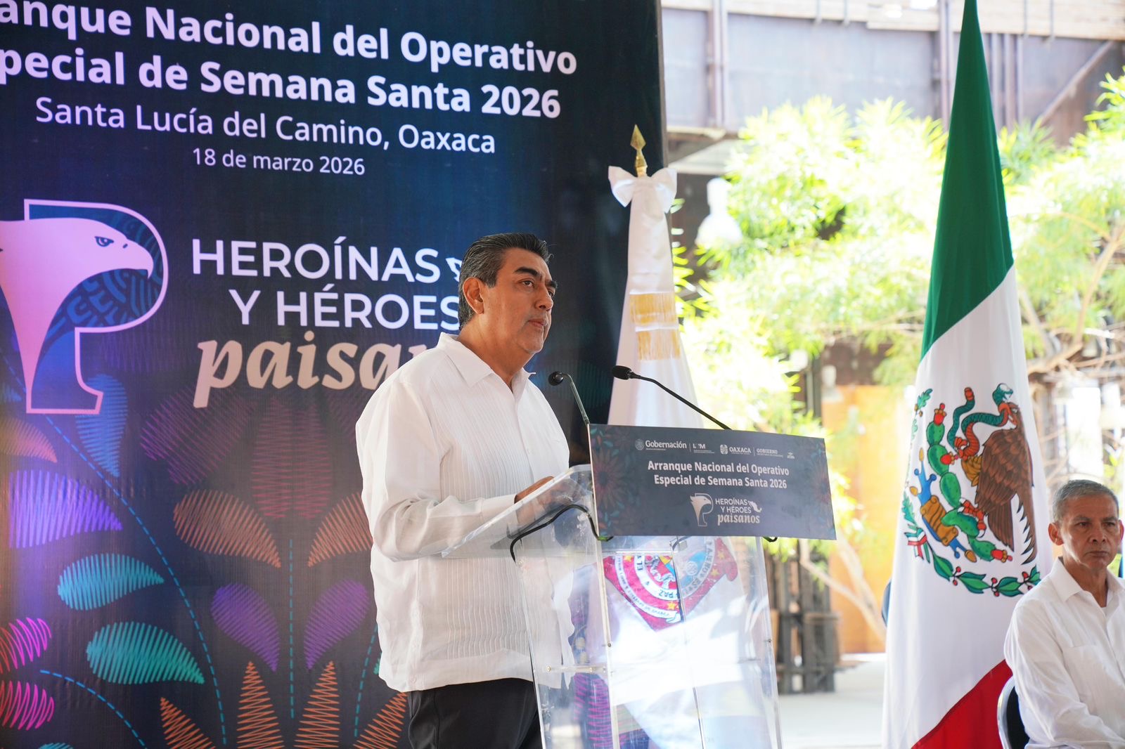 Oaxaca sede del arranque del Operativo Especial de Semana Santa 2026 del Programa Heroínas y Héroes Paisanos del INM