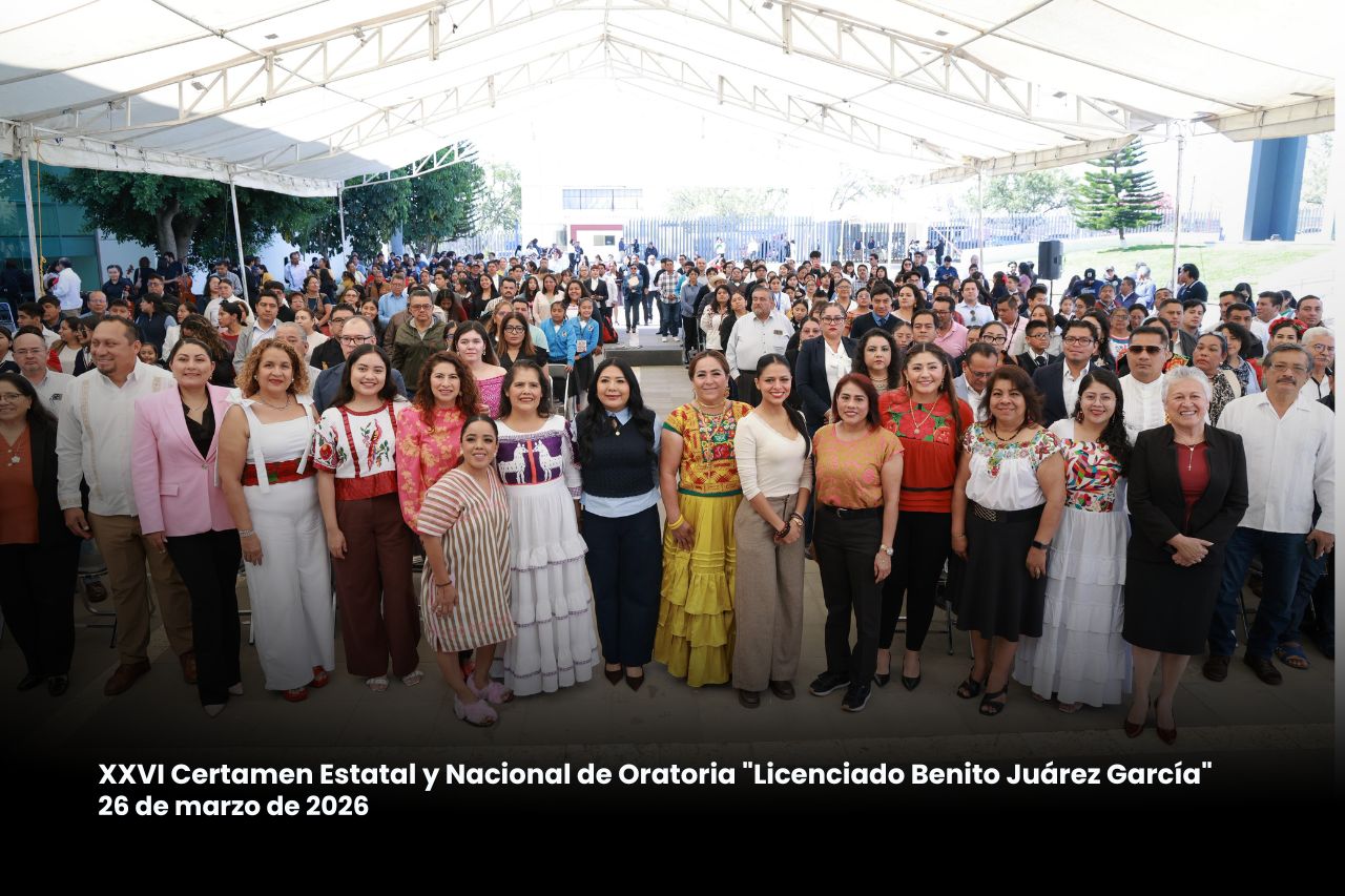 Inauguran en el Congreso local el Certamen de Oratoria “Licenciado Benito Juárez García 2026” Inauguran en el Congreso local el Certamen de Oratoria “Licenciado Benito Juárez García 2026”