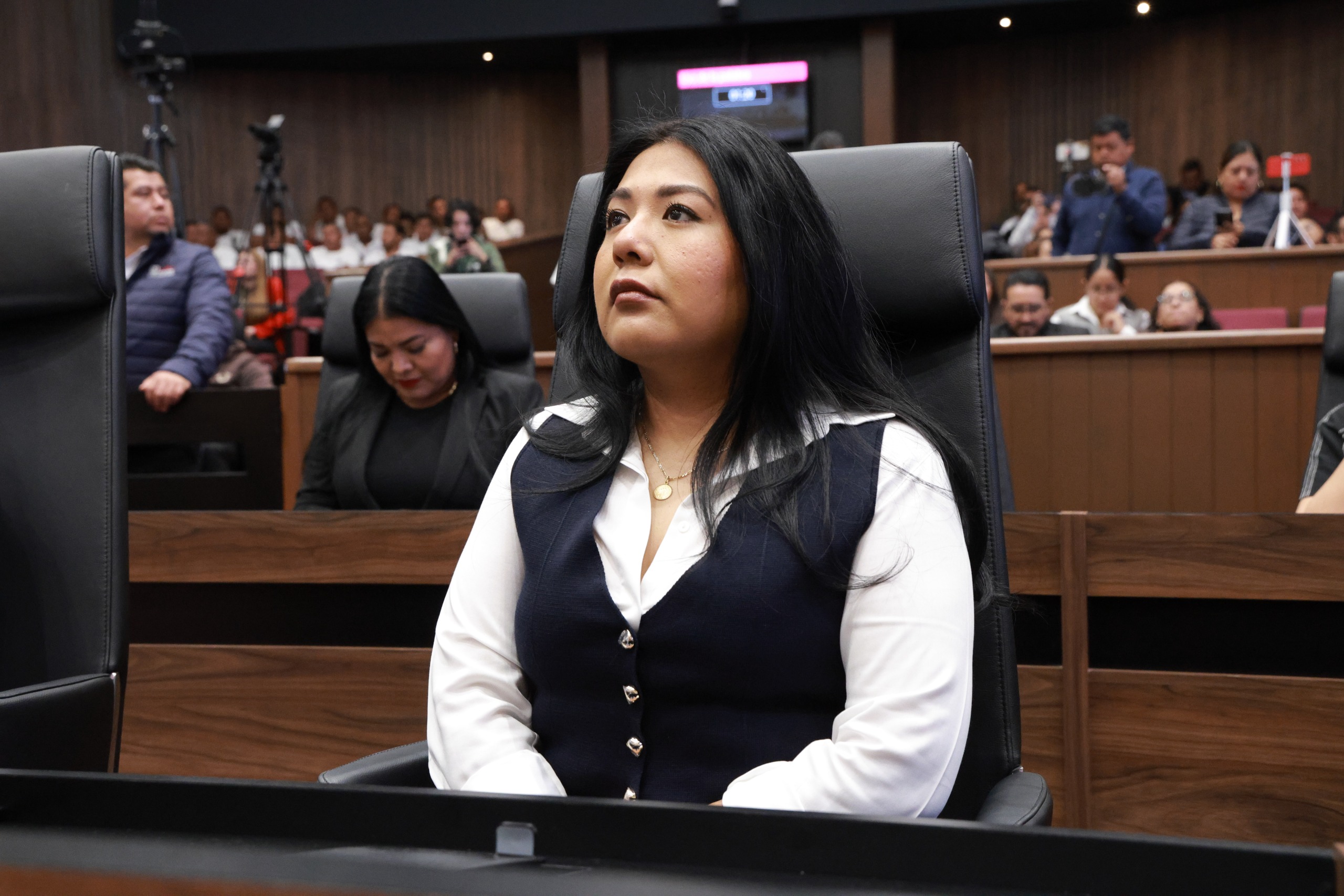 Presidenta de la Jucopo, Tania Caballero Navarro, respalda la Reforma Electoral presentada por la Presidenta Claudia Sheinbaum