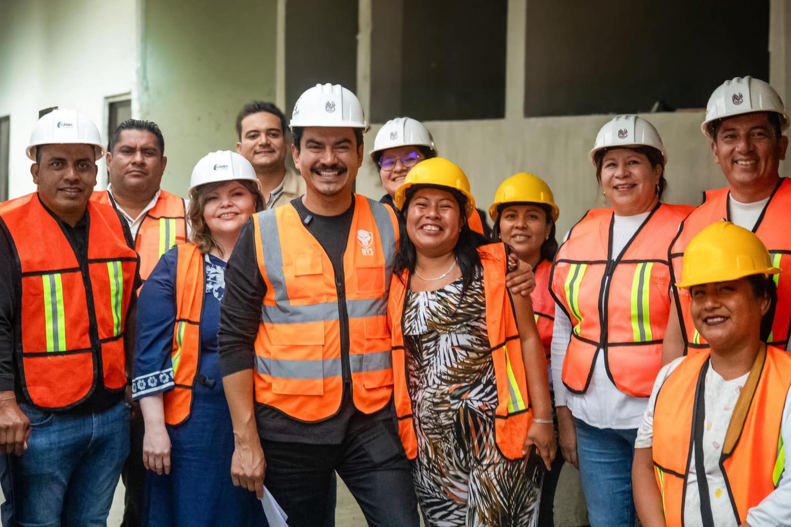 En la agencia municipal de Donají trabajo de Ray Chagoya se ve en obras que se sienten* En la agencia municipal de Donají trabajo de Ray Chagoya se ve en obras que se sienten*