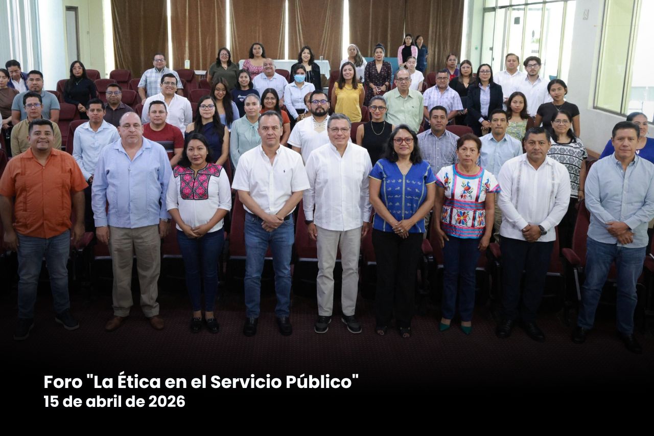 Realizan foro “La Ética en el Servicio Público” para profesionalizar al personal del Congreso del Estado