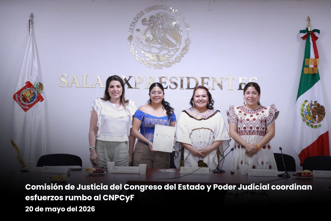 Comisión de Justicia del Congreso del Estado y Poder Judicial coordinan esfuerzos rumbo al CNPCyF Comisión de Justicia del Congreso del Estado y Poder Judicial coordinan esfuerzos rumbo al CNPCyF