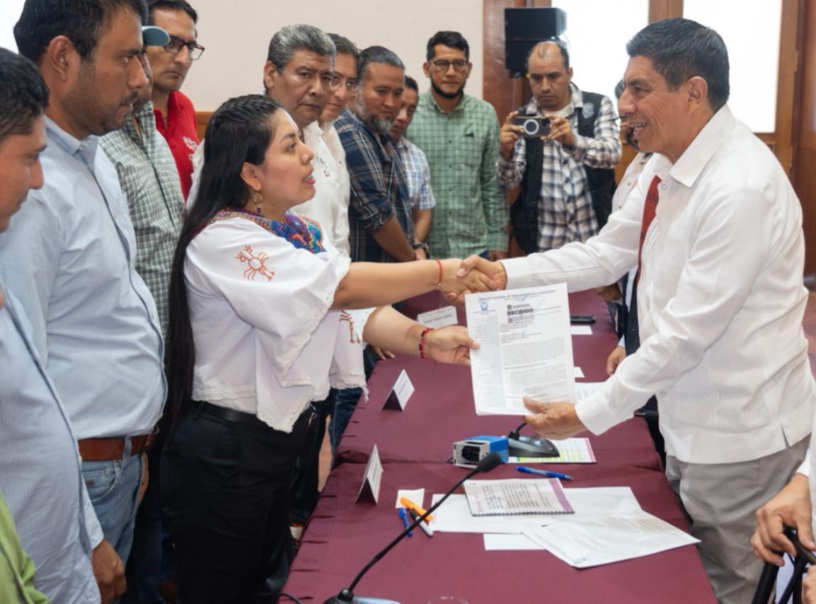 Con apertura al diálogo, Gobierno de Salomón Jara atiende necesidades de la Sección XXII